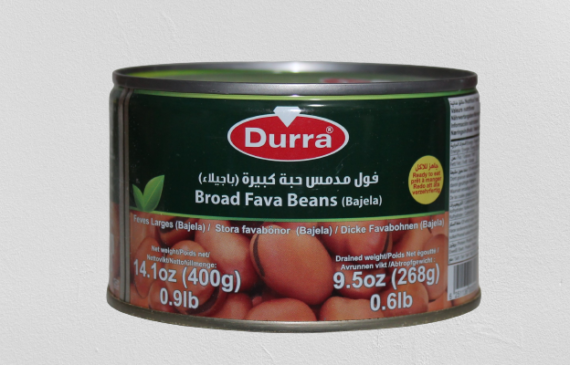 Durra Broad Fava Beans 400g*12