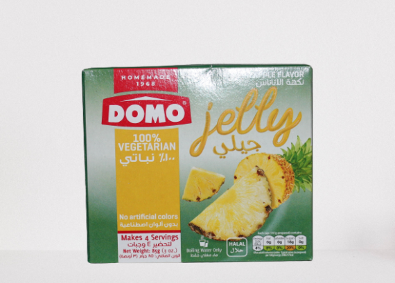 Domo Gelé ananas 85g * 24