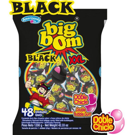 Big Bom XXL Black 25gx48